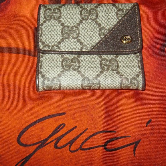 ❤️ Vintage New Never Used GUCCI Mini Wallet - Picture 1 of 5
